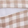 Cotton Baby Side Sleep Pillow Cute Plaid Bear Embroidery Pattern