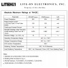 LITE-ON Lot of 10 Lite-On - LTL912SEKSA - LED. 2.5V