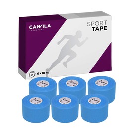 Cawila Sport Tape 6 Rolls 3.8 cm x 10.00 m blue blue Size:3.8 cm x 10 m
