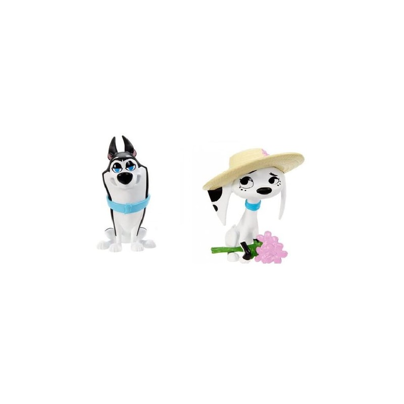 101 DALMATIENS - Pack 2 Figurines Dylan et Fergus -