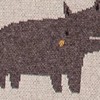 Homeroots Zoo Animals Woven Knitted Baby Blanket