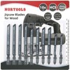 NORTOOLS Jigsaw Blade Set 10 Pcs T Shank HCS Clean