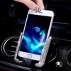 Crystal Car Phone Holder - Color: White