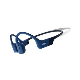 SHOKZ OpenRun Mini - Auriculares de Conducción Ósea, Auriculares Deportivos Bluetooth Inalámbricos de Oreja Abierta para Correr y Entrenamiento, Resis