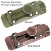 2 PCS Sliding Door Bolt Lock,Antique Safety Latches for Doors