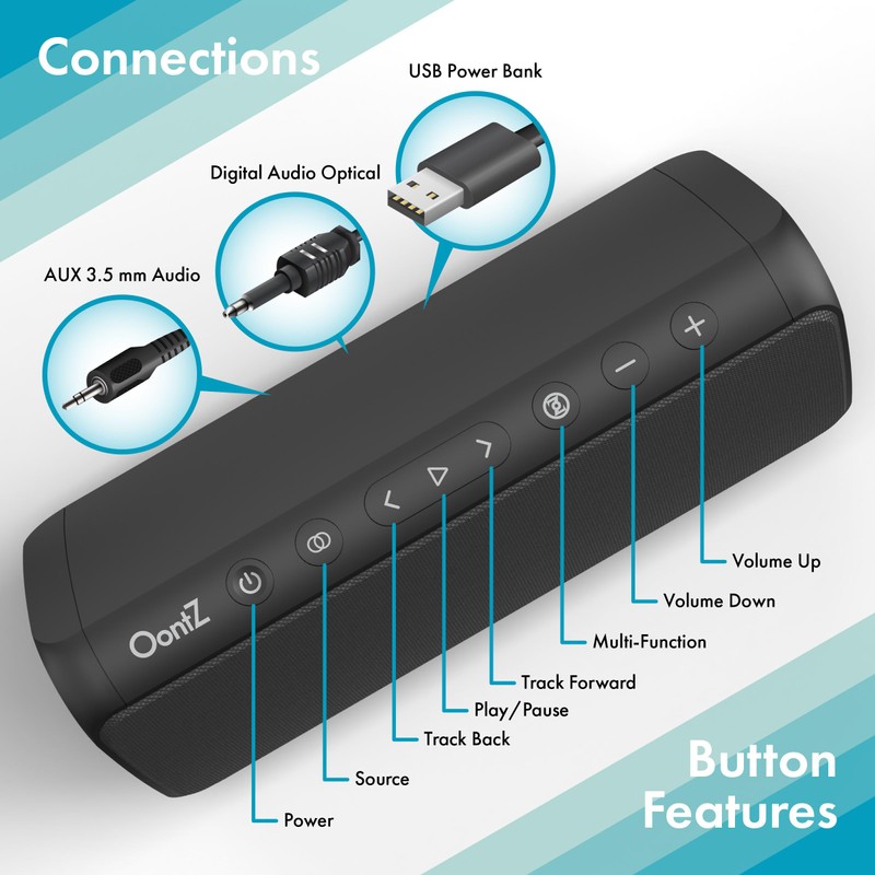 Soundbar Bluetooth Speaker - Sound Bar for TV with Optical