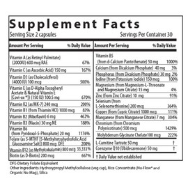 Metabolic Nutrition, Excellent Multi Vitamin / Mineral Best Supplement 1 bottle