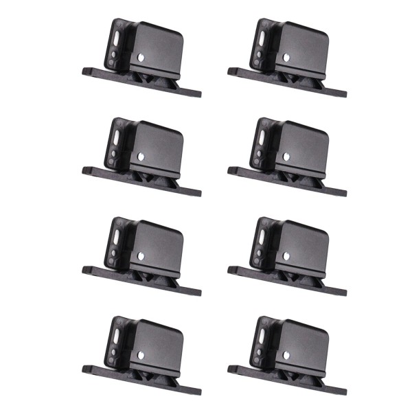 Unbranded 8x Black Cabinet Door Latch/RV Drawer Latches 8 Pull