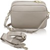 Encore Women's Square Shoulder Bag, Genuine Leather, Cross-body Leather, Smartphone