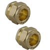 UKDD® 15mm Compression Stop End Cap WRAS Approved - Pack