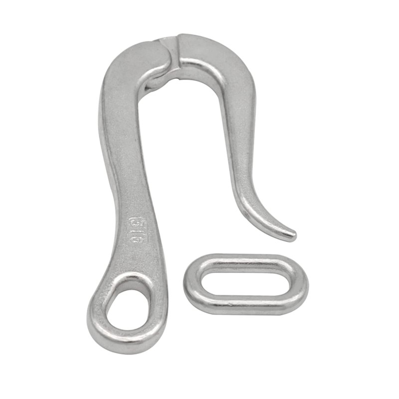 ISURE MARINE 100mm Pelican Hooks & Eye with Quick Release