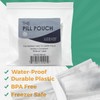 Pill Pouch Bags - (Pack of 100) 3" x 2.75"