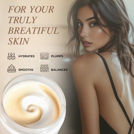 Brazil Nut Whipped Body Butter, Brazilian Body Butter Cream, Body Moisturizer for Women and Men Dry Skin with Natural Shea Butter, Leaves Skin Feeling Moisturized and Soft-200ml(6.8 floz)