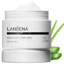 LANBENA Blackhead Remover Peel Off Mask para Cara y Nariz - 1.05oz. Eliminar Puntos Negros Cara Black Head Remover Tiras.