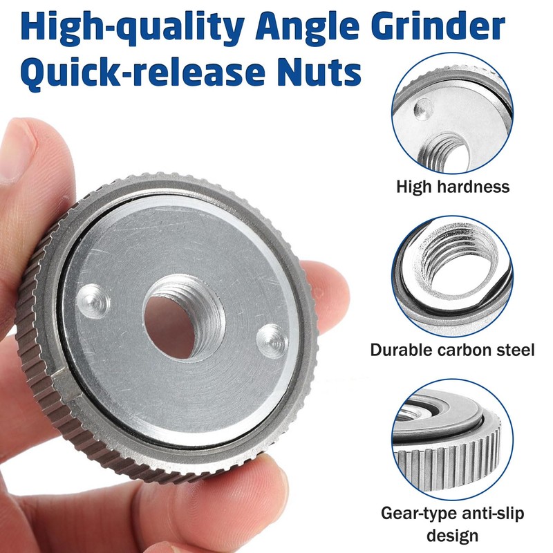 Herbst Pack of 2 M14 quick release nuts, quick release