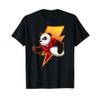 Panda forte con palla da rugby - Squadra di rugby