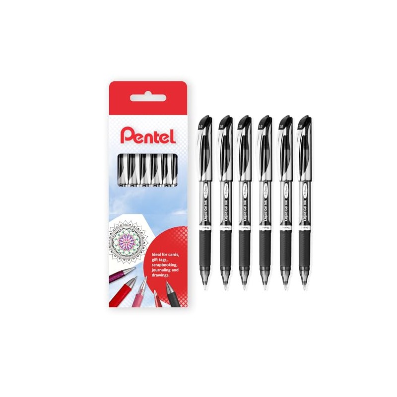 Pentel Energel BL60 Metal Tip Rollerball - 1.0 mm Nib