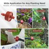 60PCS 2 GPH Pressure Compensating Drip Irrigation Spot Watering Drippers/Emitters,