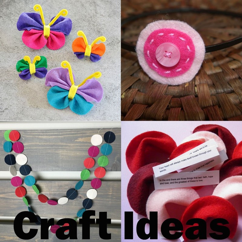 Playfully Ever After Magenta Craft Felt Circles (2 Inch -