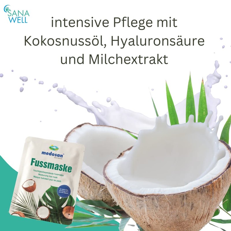 Medosan Foot mask for soft feet