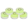 Round Bubble Levels, 5PCS Mini Circular Bullseye Level Inclinometers, Circular