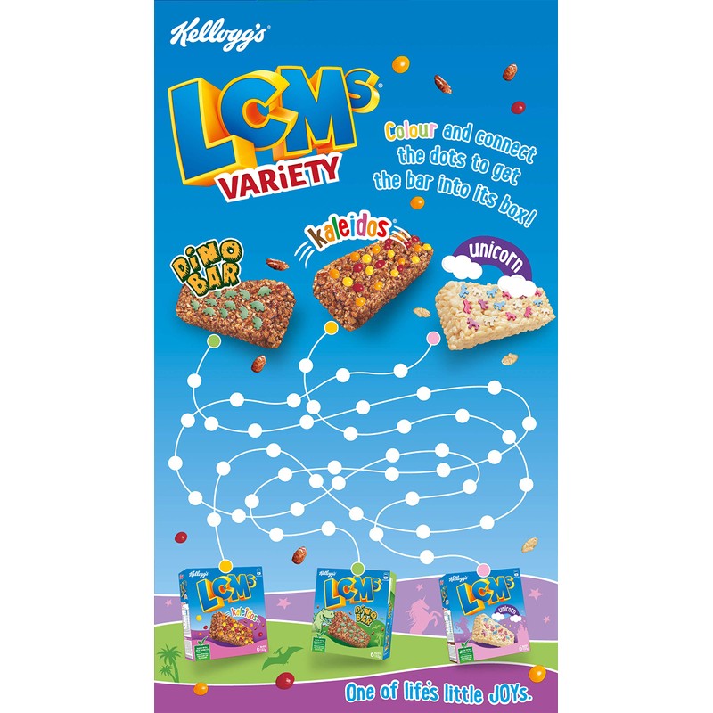 LCMs Kellogg's LCM's Variety 15 Bar Value Pack, 15 Count,