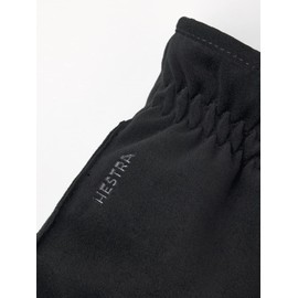 Hestra Unisex Viljar Vegan Nubuck Leather Gloves for Cold Weather - Black - 7