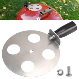 63070 Replacement Gas Grill Damper Kit for Weber Bar-B-Kettle, Charcoal Performer, Touch-N-Go 18.5 22.5 20" 26" Model, Diameter 4 1/2" in