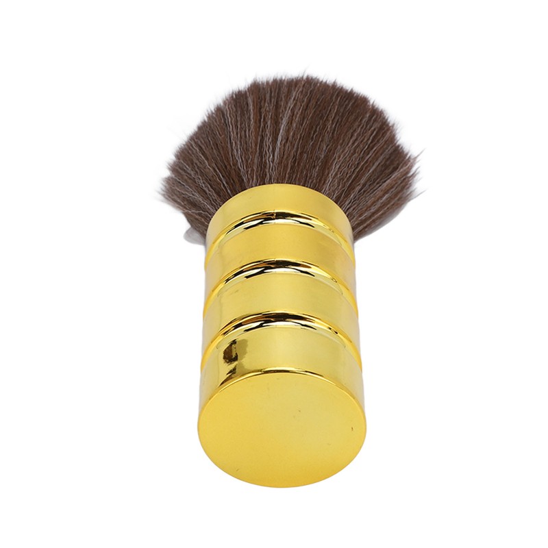 Barber Neck Duster Brush Soft Gentle Electroplating Process Professional Neck