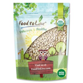 Food to Live Organic Pine Nuts, 4 Ounces – Non-GMO, Whole Raw Pignolias, Unsalted, No Shell, Vegan, Kosher, Bulk Snack. Rich in Vitamin E, Protein. Great for Pesto, Salads, Homemade Desserts