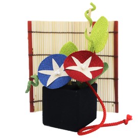 Maruzen Seasonal Decoration, Figurine, Summer Scent, Beige, Approx. 4.1 x 3.1 x 4.9 inches (10.5 x 8 x 12.5 cm)