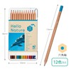 Tombow CB-KHNDL0312C Colored Pencils, 12 Colors (Non-Rolling) Hello Nature Bottlenose