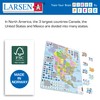 Larsen K17 North America Political English Edition 70 Piece Frame