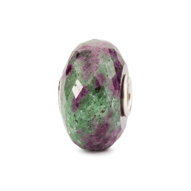 Trollbeads Ruby Zoisite Bead TSTBE-60003, Gemstone, Ruby