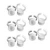 HEALIFTY 100pcs Medium Disposable Pigment Ink Eyebrow Tattoo Tattoo (White)