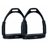 AMKA Stirrups with Joint Black Safety Stirrups in 10, 12