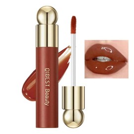 Brillo De Labios, Aceite De Labios Hidratante Y Voluminoso Teñido, Tinte De Labios, Lápiz Labial Líquido De Espejo Transparente De Larga Duración Para Mujeres, Rubor Líquido, Maquillaje Cosmético (4#)