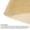 sourcing map Camel Speaker Mesh Grill Cloth (not Cane Webbing)