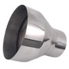 Atokrtact 3"OD - 5"OD Exhaust Pipe Reducer Adapter 304 Stainless