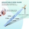 Fomiat 17 Pieces Embroidery Starter Kit Punch Needle Kit Adjustable