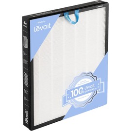 LEVOIT Vital 100S-P Filtro de repuesto, filtros purificadores de aire auténticos, compatible con el modo de sueño HEPA, carbón activado de alta eficie