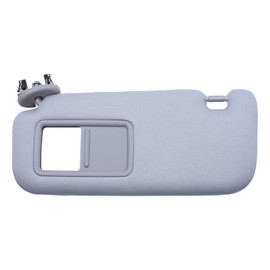 ApplianPar Gray Left Driver Side Sun Visor for Corolla 2007 2008 2009 2010 2011 2012 2013