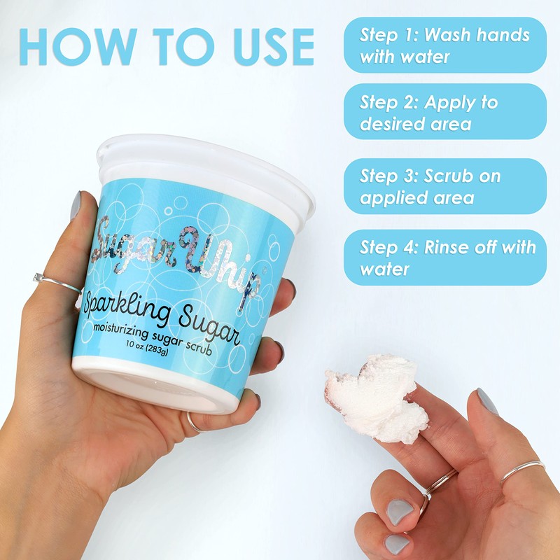 Primal Elements Sugar Scrub, Exfoliating Sugar Whip, Face and Body