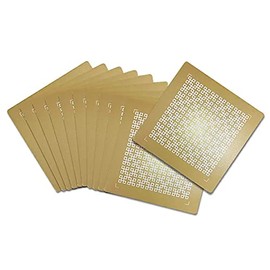 Nano Titanium Sheet Electromagnetic Wave Blocker "MAXmini + Plus" Value Set of 11 Supervised by Black EYE Maruyama