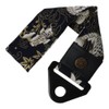 Qicarkey Black Ancient Japan Ancient Elements Tow Strap Carp Tow