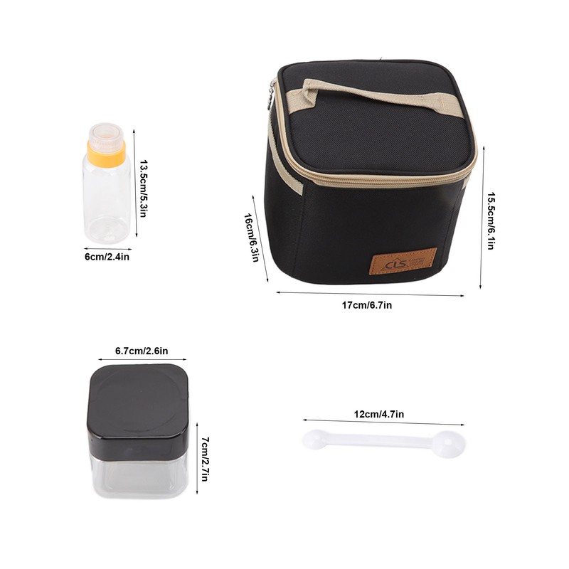 Spice Containers 7 Boxes Portable Seasoning Box for Outdoor BBQ
