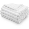 Wajade Fluffy Fleece Blanket Faux Fur Bed Throw Super Soft