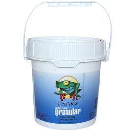Clearview Pool and Spa Chlorine Granules - Sodium DiChlor Chlorine Shock Granules for Swimming Pools - Hot Tub Chlorinating Granules - 5 Pounds (1)