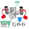 TidyFriend Eye Wash Kit - Faucet Mounted Emergency Eye Wash