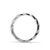 Loralyn Designs Braided Ring Stainless Steel Eternity Ring for Women